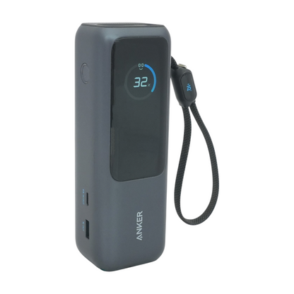 25K 165W Built-In USB-C Power Bank