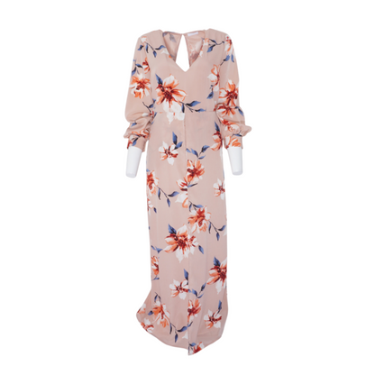 Pink Floral Jumpsuit
