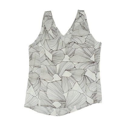 White Print Blouse