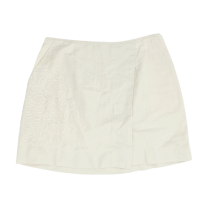 Ivory Mini Skirt