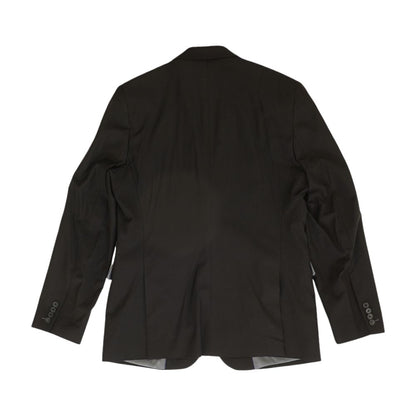 Black Solid Sport Coat