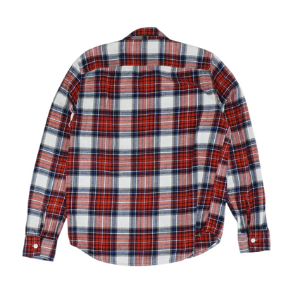 Red Plaid Flannel Button Down