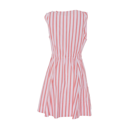 Pink Striped Mini Dress