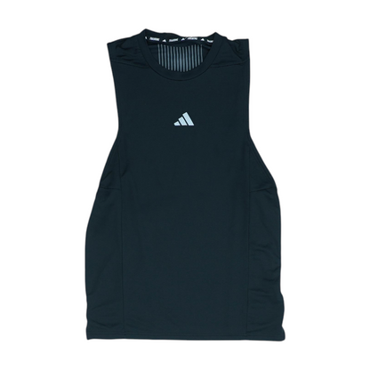 Black Solid Active Tank