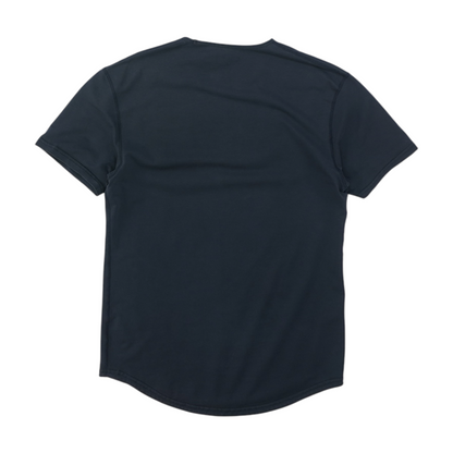 Navy Solid Active T-Shirt