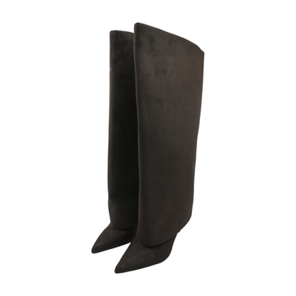 Brown Knee-High Boots