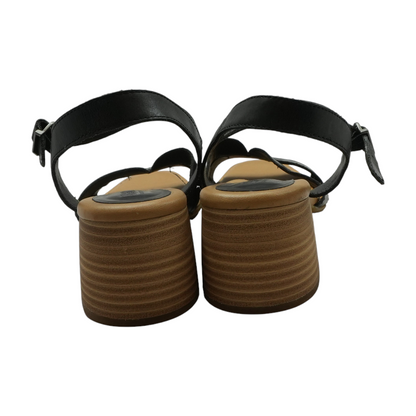 Black Heeled Sandals