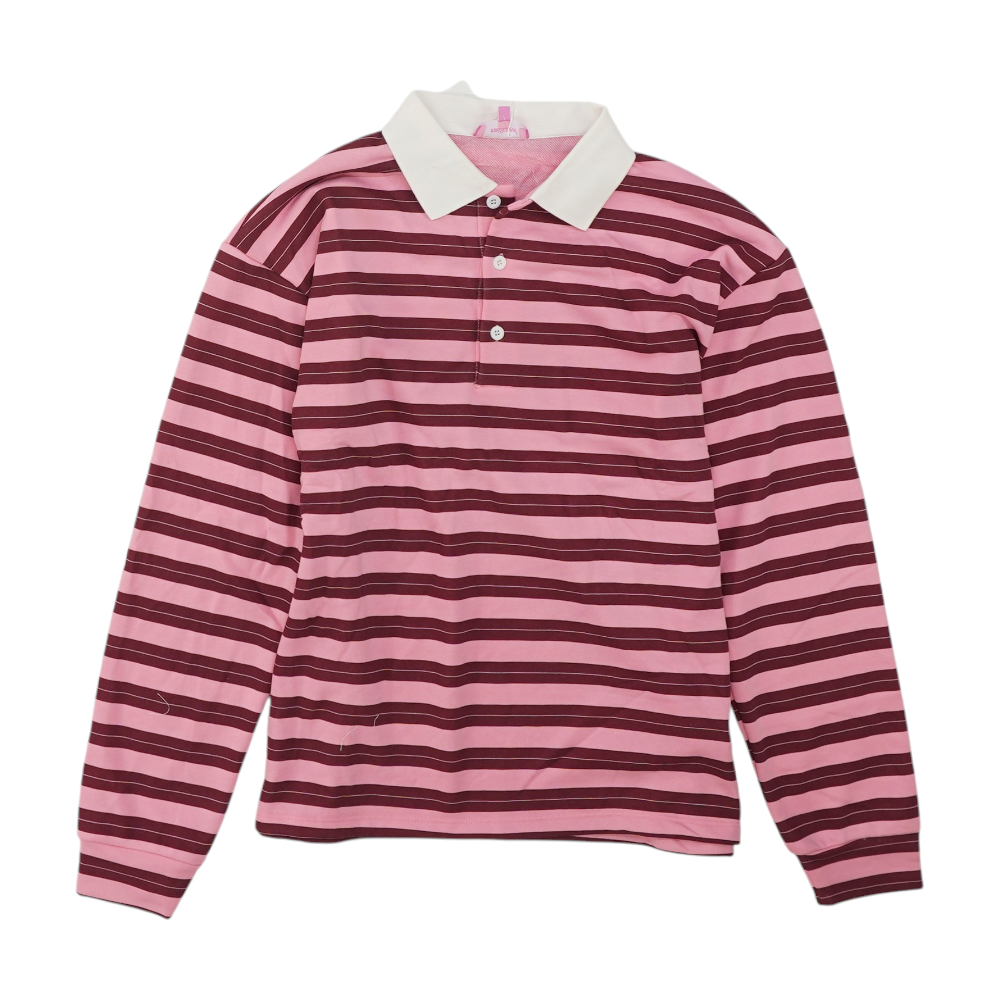 Pink Striped Blouse