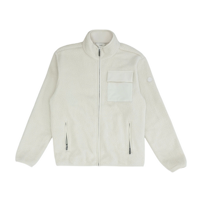 Beige Solid Jacket