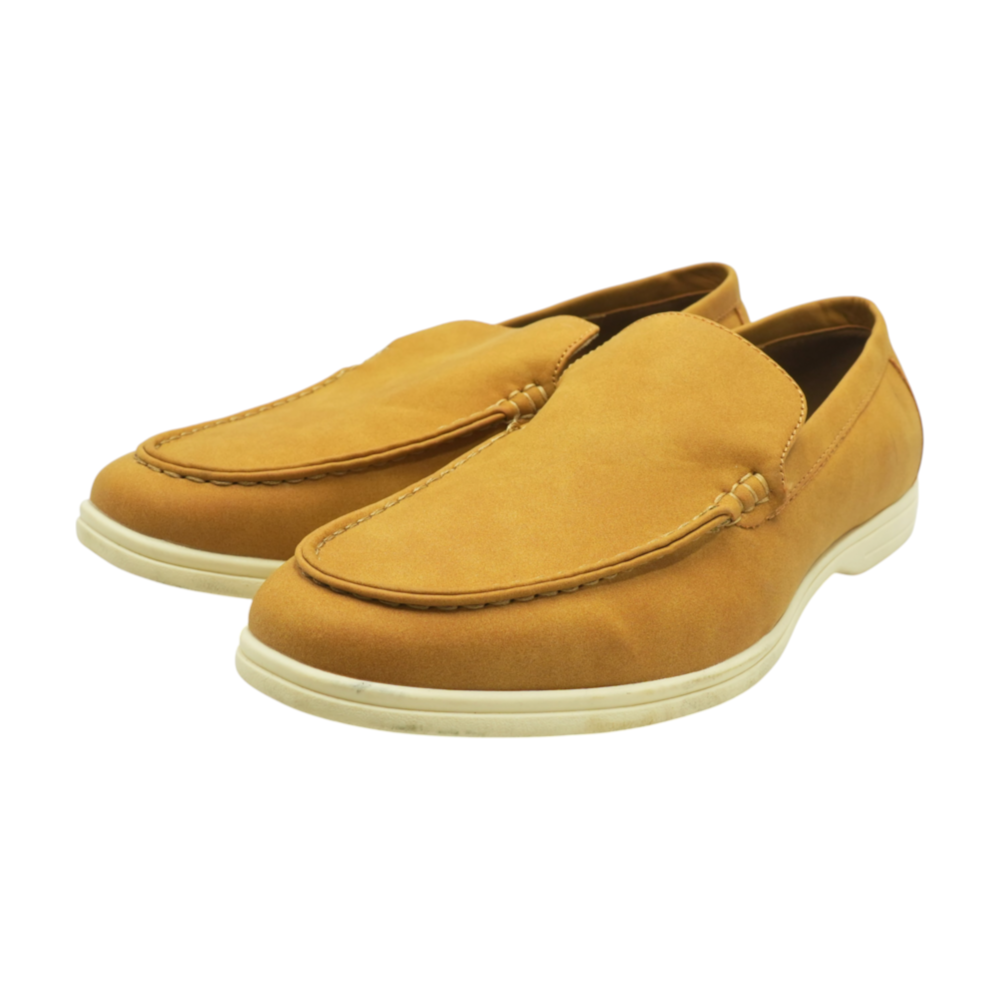 Tan Slip-On Dress Shoes
