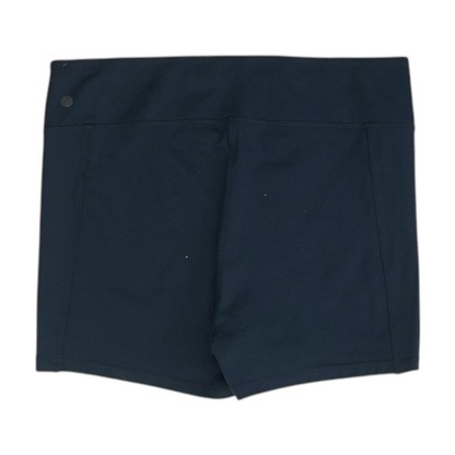 Navy Solid Active Shorts