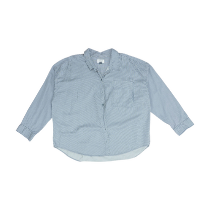 Blue Striped Button Down
