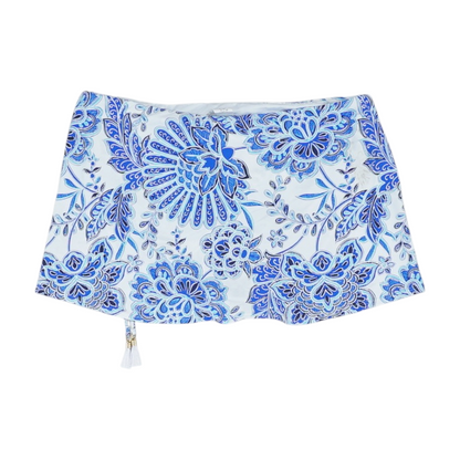 Blue Floral Swim Bottom