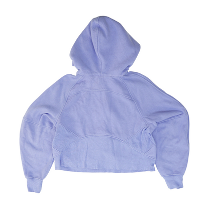Purple Solid 1/4 Zip Pullover