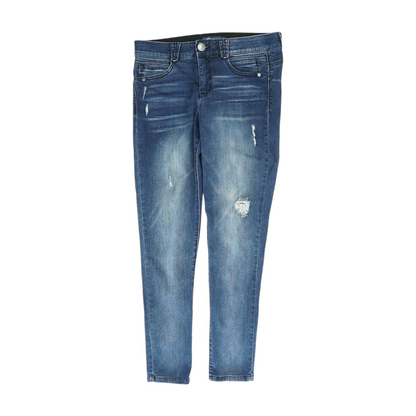 Blue Tapered Jeans