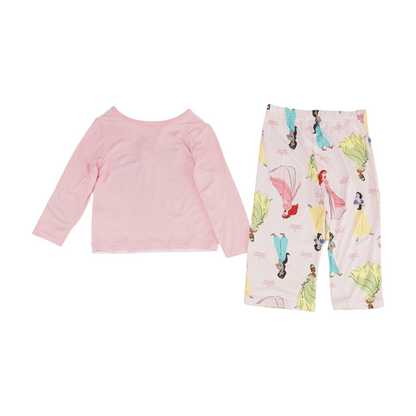 Pink Graphic Pajama Set