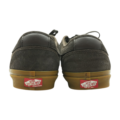 Brown Low-Top Athletic Shoes