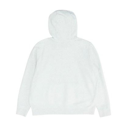 Gray Solid Hoodie Pullover