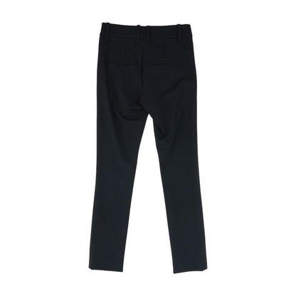 Black Solid Dress Pants