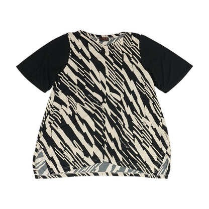 Beige Animal Blouse