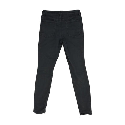 Black High Rise Skinny Leg Jeans