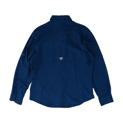 Blue Outdoor Button Down