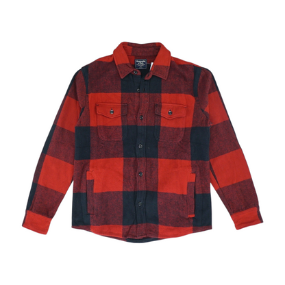 Red Check Flannel Button Down