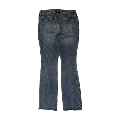 Blue Bootcut Jeans