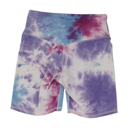 Blue Tie-Dye Active Shorts