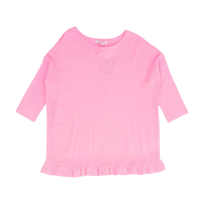 Neon Pink Pullover Sweater