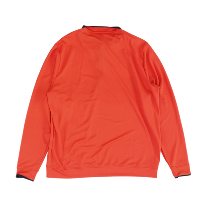 Red Solid 1/4 Zip Pullover