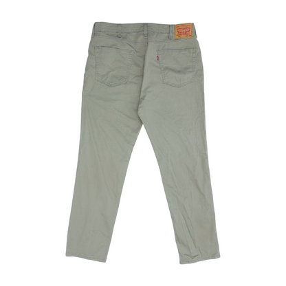Khaki Tapered Pants