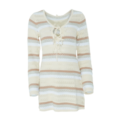 Multi Striped Mini Dress