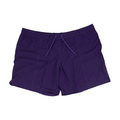 Purple Active Shorts