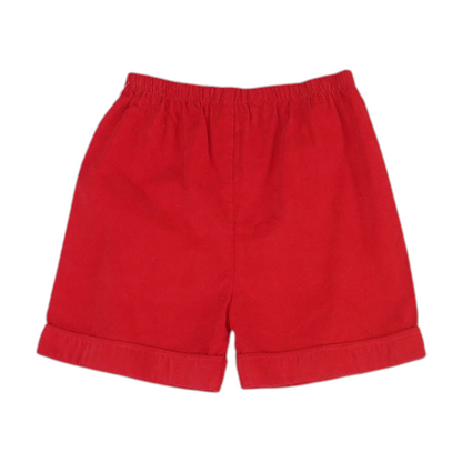 Red Chino Shorts