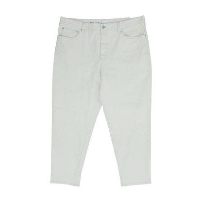 Beige Plus Regular Jeans