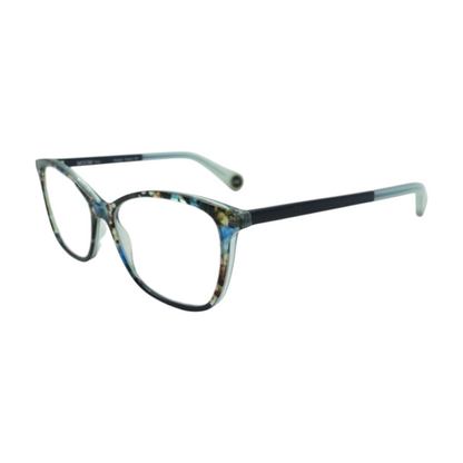 Blue Last Call 2 Square Prescription Eyewear