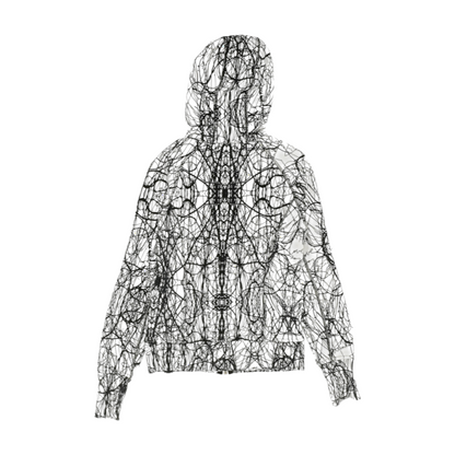 Beige Print Jacket