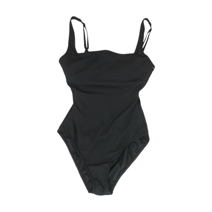 Black Striped One-Piece