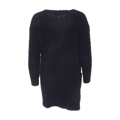 Black Cardigan Sweater