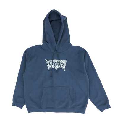 Navy Solid Hoodie Pullover