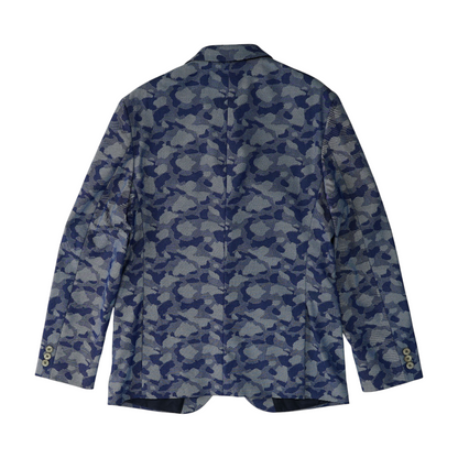 Blue Camo Sport Coat