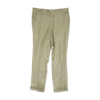 Beige Regular Pants