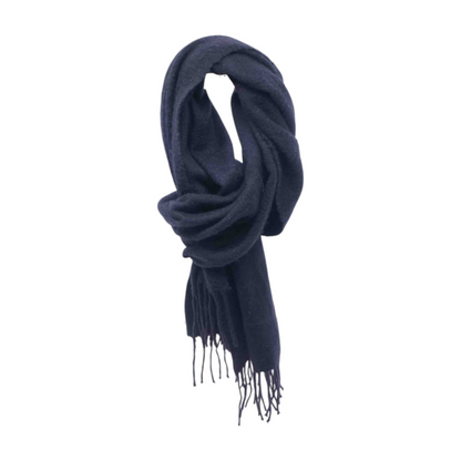 Black 100% Cashmere Scarf