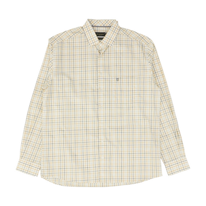 Multi Plaid Long Sleeve Button Down