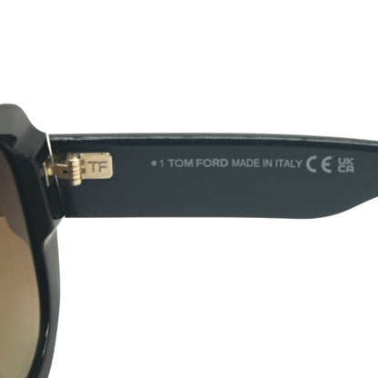 Black Cecil Aviator Sunglasses