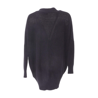 Black Cardigan Sweater
