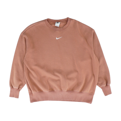 Pink Solid Sweatshirt Pullover