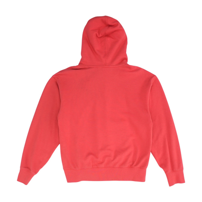 Red Solid Hoodie Pullover