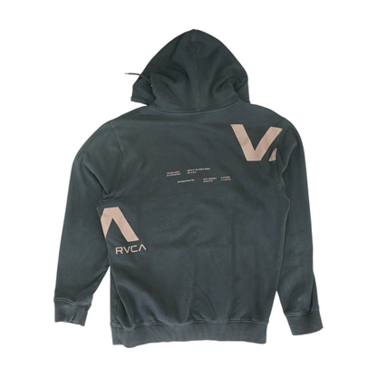 Black Solid Hoodie Pullover